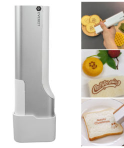 Portable Bluetooth Mini Printer 300dpi: Wireless Printing on Coffee & Yogurt