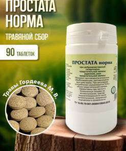 Prostate Health Supplement: Gordeev "Prostata Norma" Herbal Tablets (90ct)