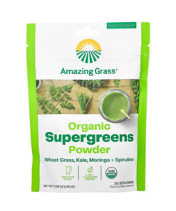Amazing Grass Supergreens Powder with Spirulina & Moringa (150g)
