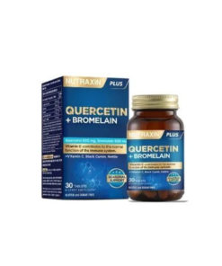 Nutraxin Quercetin & Bromelain with Vitamin C, Black Seed & Nettle - 30 Tablets