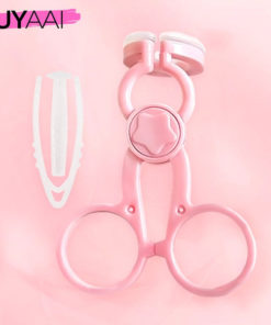 Pink Eyelid Expander for Contact Lenses