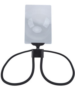 Neck Magnifier 4X, Hands-Free Reading & Repair Loupe (180x120mm)