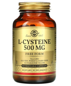 L-Cysteine 500mg (90 Capsules) - Skin, Hair, Nail & Immune Support (Exp. 04/2025)