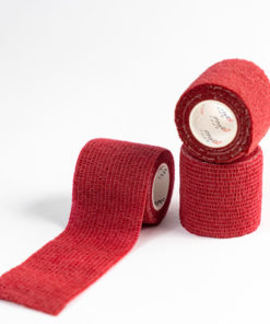 Self-Adherent Cohesive Bandage, Dark Red, 5cm x 4.5m (1 Roll)