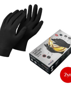 Nitrile Gloves Disposable Expert Tech (DG-025) - Powder-Free, 100 Count (2 x 50)