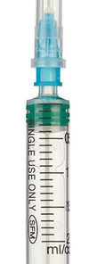 Sterile 2ml 23G 3-Part Syringes (10 Pack)