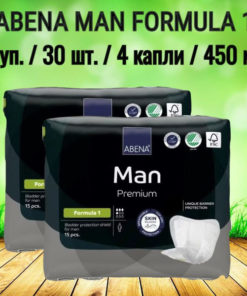 Abena Men Formula 1 Absorbent Underwear: 30 Count (2 x 15)