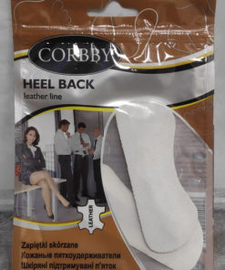 Leather Heel Grips & Back Supports: CORBBY