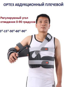 Adjustable Shoulder Abduction Orthosis: Immobilization Brace with Variable Angle