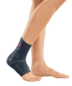 LEVMED Ankle Support with Silicone Gel Pads