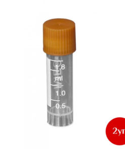 Sterile 1.8ml Cryogenic Vials (500/pack, 2 packs)
