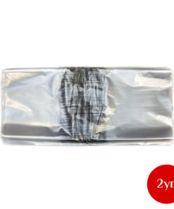 Medical Waste Bags: 90L, 50/Pack, 600x900x40µm, Sterile, 2 Packs