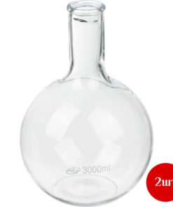 Apexlab P-2-3000-42 Flat Bottom Flask (2-Pack)