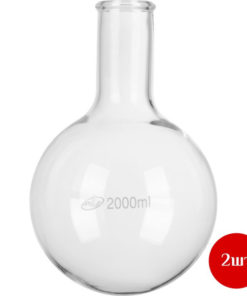 Round Bottom Flask K-3, 2000-42 TS, 2 pcs