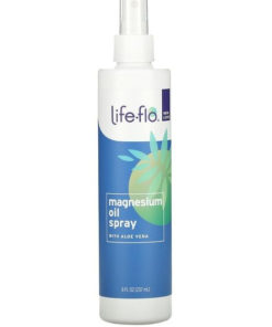 LIFE-FLO Magnesium Oil Spray with Aloe Vera (237ml)