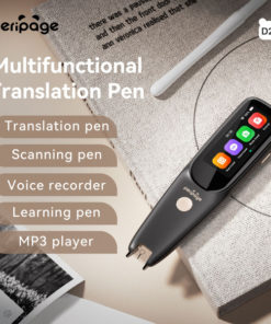 Peripage D2s Translator Scanner: 112 Languages, 800mAh, 2.23" HD Screen