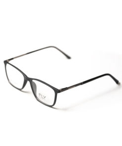 Women's Black Rectangle Plastic Eyeglass Frames - Jlur Optic 02023298