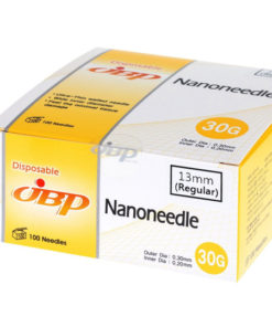 Nanoneedle 30G Injection Needles (100 Count)