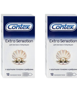 Contex Extra Sensation Condoms, 24 Count