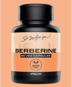 Berberine 300mg 60 Capsules: Heart, Vascular, & Digestive Health Support