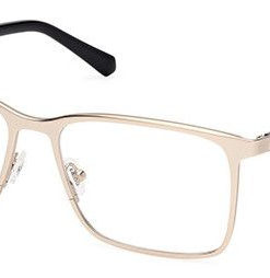 Guess GU 50193 032 Gold Metal Rectangular Men's Eyeglass Frames