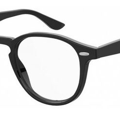 7th Street 7A119807 Black Acetate Panto Eyeglass Frames