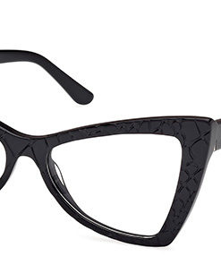 Guess GU 50178 005 Butterfly Sunglasses - Multicolored Plastic Frame