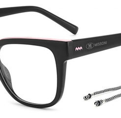 Black Square M Missoni MMI 0155 807 Women's Sunglasses