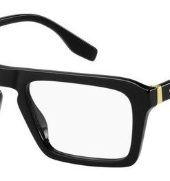 Marc Jacobs MARC 790 807 Black Rectangular Acetate Men's Eyeglass Frames
