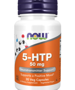 NOW 5-HTP 50mg (440mg Capsules): 30 Count