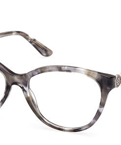 Guess GU50230 Cat Eye Sunglasses - Grey Plastic Frame