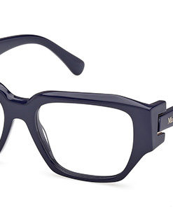 Max Mara MM 5182 090 Black Round Plastic Women's Eyeglass Frames