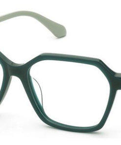 Twinset VTW082 9GT Green Acetate Rectangular Women's Eyeglass Frames