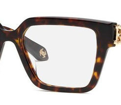 Roberto Cavalli VRC100 1AY Brown Rectangular Acetate Women's Eyeglass Frames