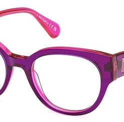 Max & Co MO 5128 083 Purple Round Plastic Women's Eyeglass Frames