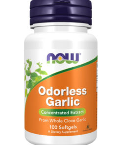 Odorless Garlic Extract 25mg - 100 Capsules (414mg)