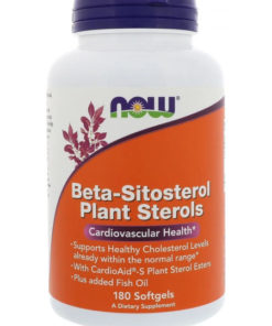 Beta-Sitosterol Plant Sterols 180 Capsules (1200mg)