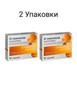 D-Mannose Complex 865mg Tablets (60 Count) - Double Pack
