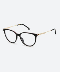Carrera 105909M4P5216 Women's Black & Gold Eyeglass Frames