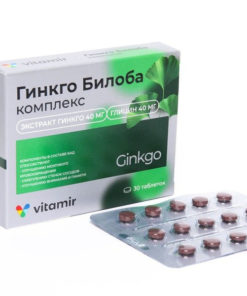 Ginkgo Biloba Supplement - 30 Tablets