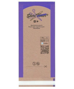 SteriTimer QR Code Label: 75x150mm with Window
