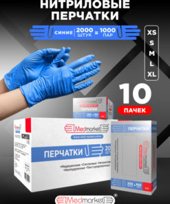 Nitrile Gloves Bulk: 100-Pack Box (Wholesale)