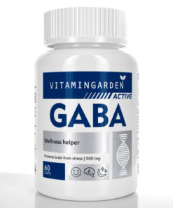 GABA 60 Capsules: Vitamin Garden Active Supplement