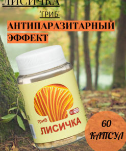 Chanterelle Mushroom Extract for Parasites - 60 Capsules