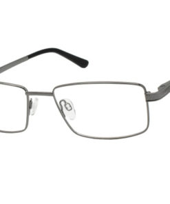 Men's Glory 090 Gunmetal Combination Eyeglass Frames