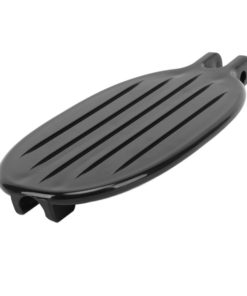 Adjustable Wheelchair Footrest with Anti-Slip Grip - ABS Plastic, 29x13cm