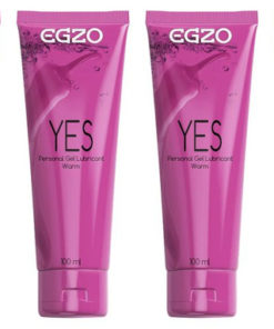 Egzo Warming Lubricant Trio: 3 x 50ml YES + 1 x 50ml WOW Gel