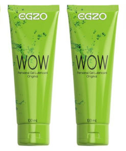 Egzo WOW & YES Gel Set: 3 x 100ml Universal Gel + 100ml Warming Lubricant
