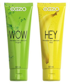 Egzo WOW & HEY Dual Gel Kit: 100ml of Ultimate Pleasure