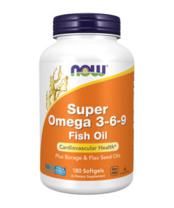 NOW Omega-3-6-9 800mg (180 Softgels)